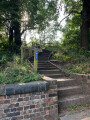 National Cycle Network, Northampton and Lamport Railway near Arthingworth, Northamptonshire